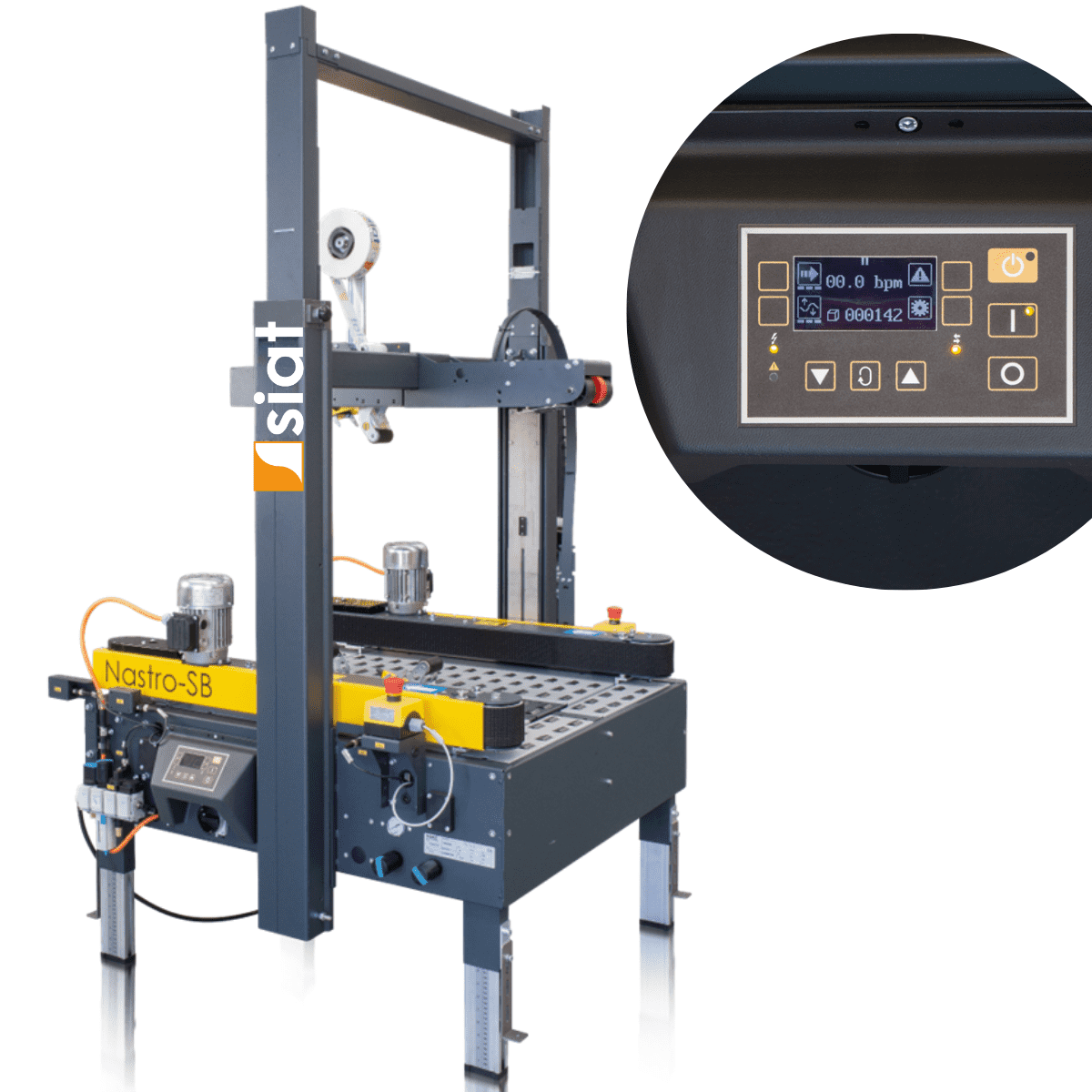 NASTRO-SB R5- R6 Semi-Automatic Carton Sealer