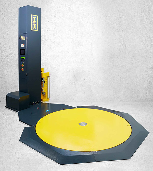 2000BLP Low Profile Semi-Automatic Pallet Wrapper